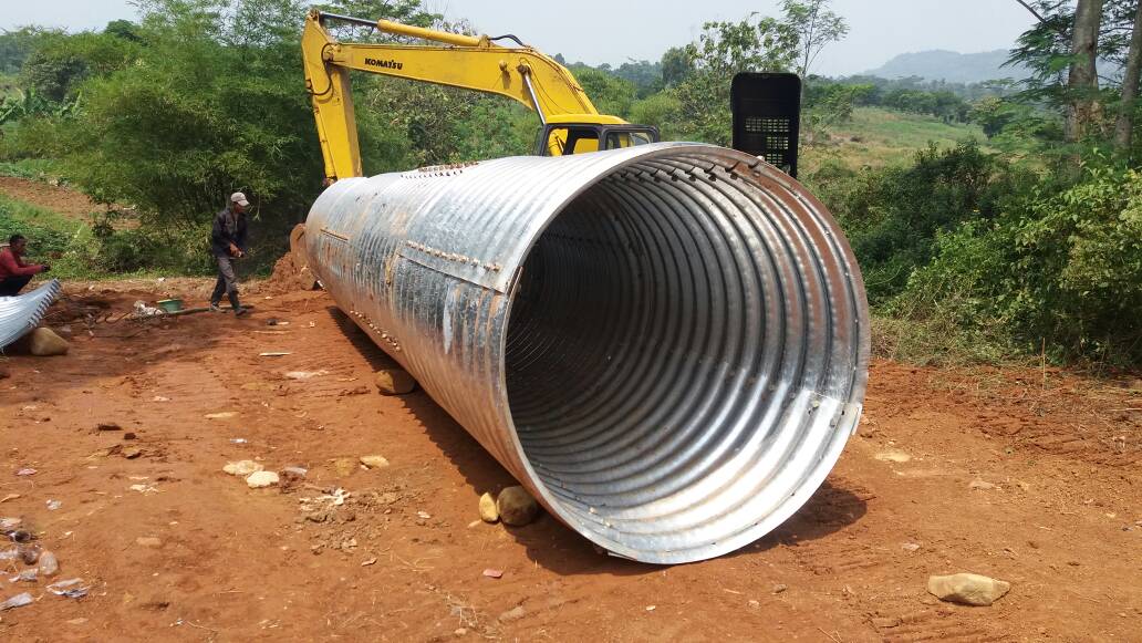 Corrugated Steel Pipe Armco Multi Plate Pipe Pt Chasana Global Mandiri